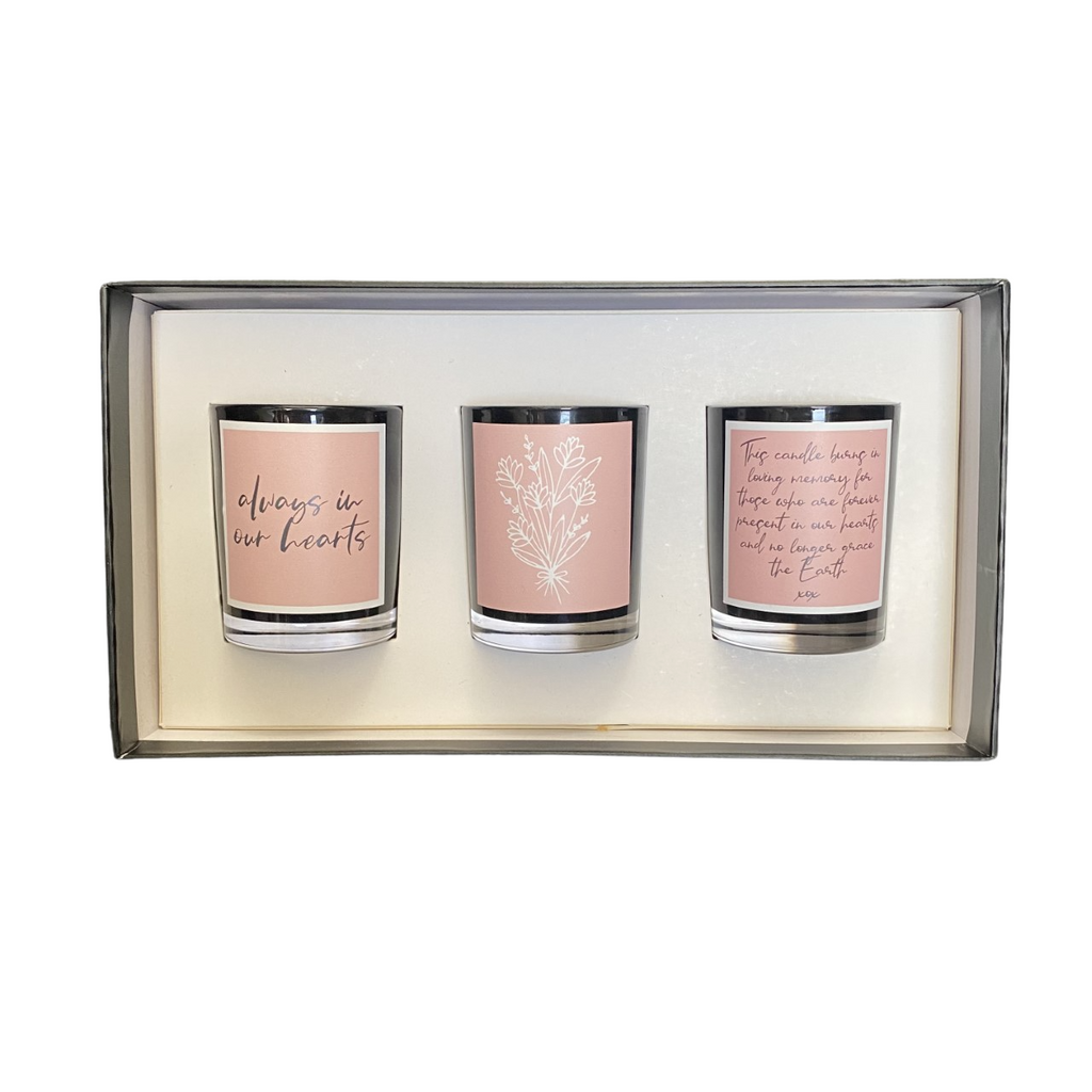 In Our Hearts Sympathy Candle Pack