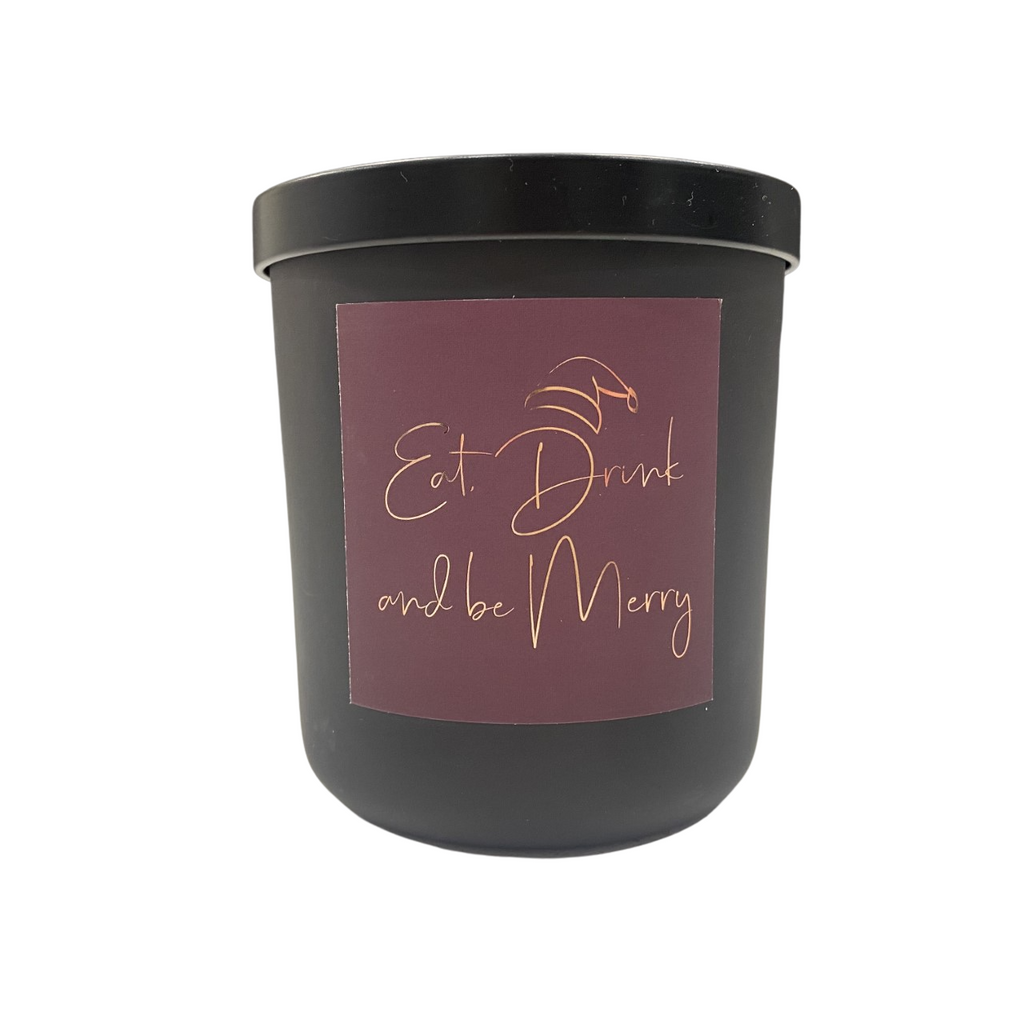Eat Drink & Be Merry Soy Candle