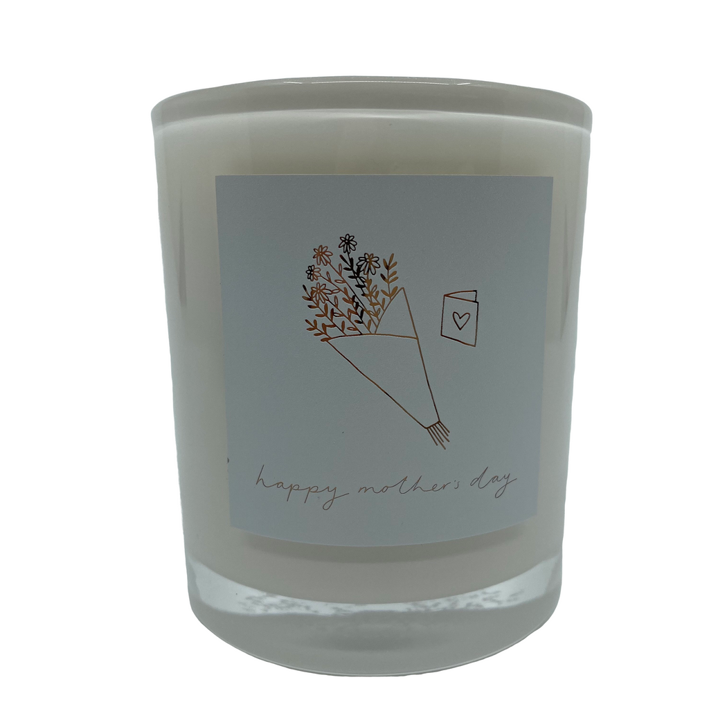 Mother's Day White Candle