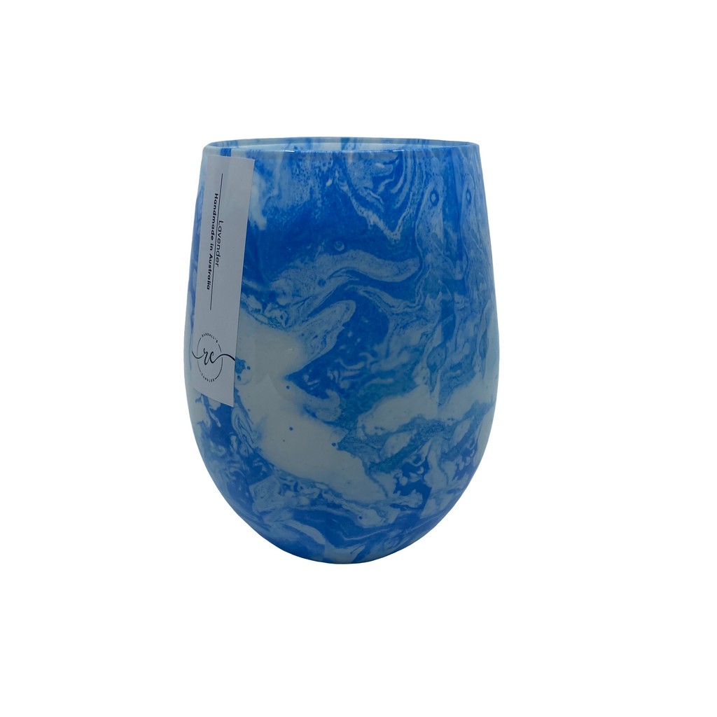 Blue Marble Soy Candle