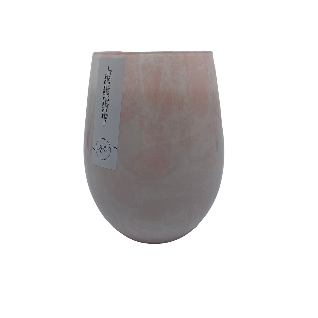 Marble Pink Soy Candle