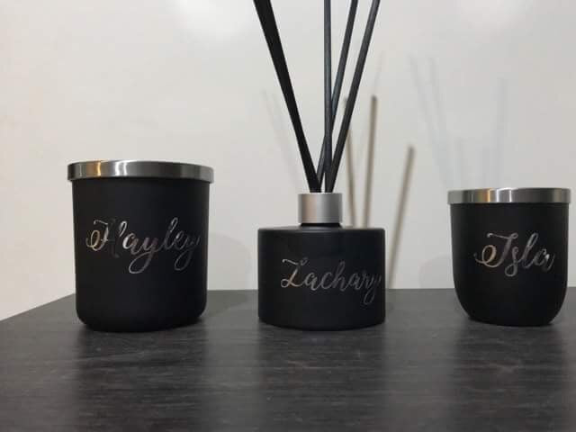 Silver Personalised Candle & Diffuser Pack