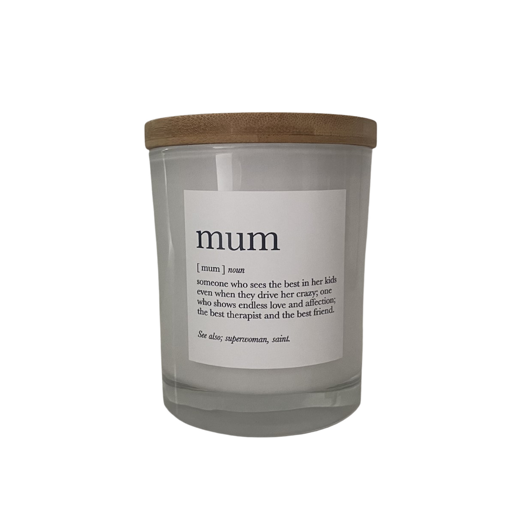 Mum Quote Definition Soy Candle
