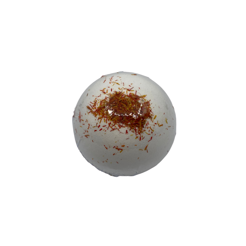 Orange & Starflower - Safflower Petals Bath Bomb
