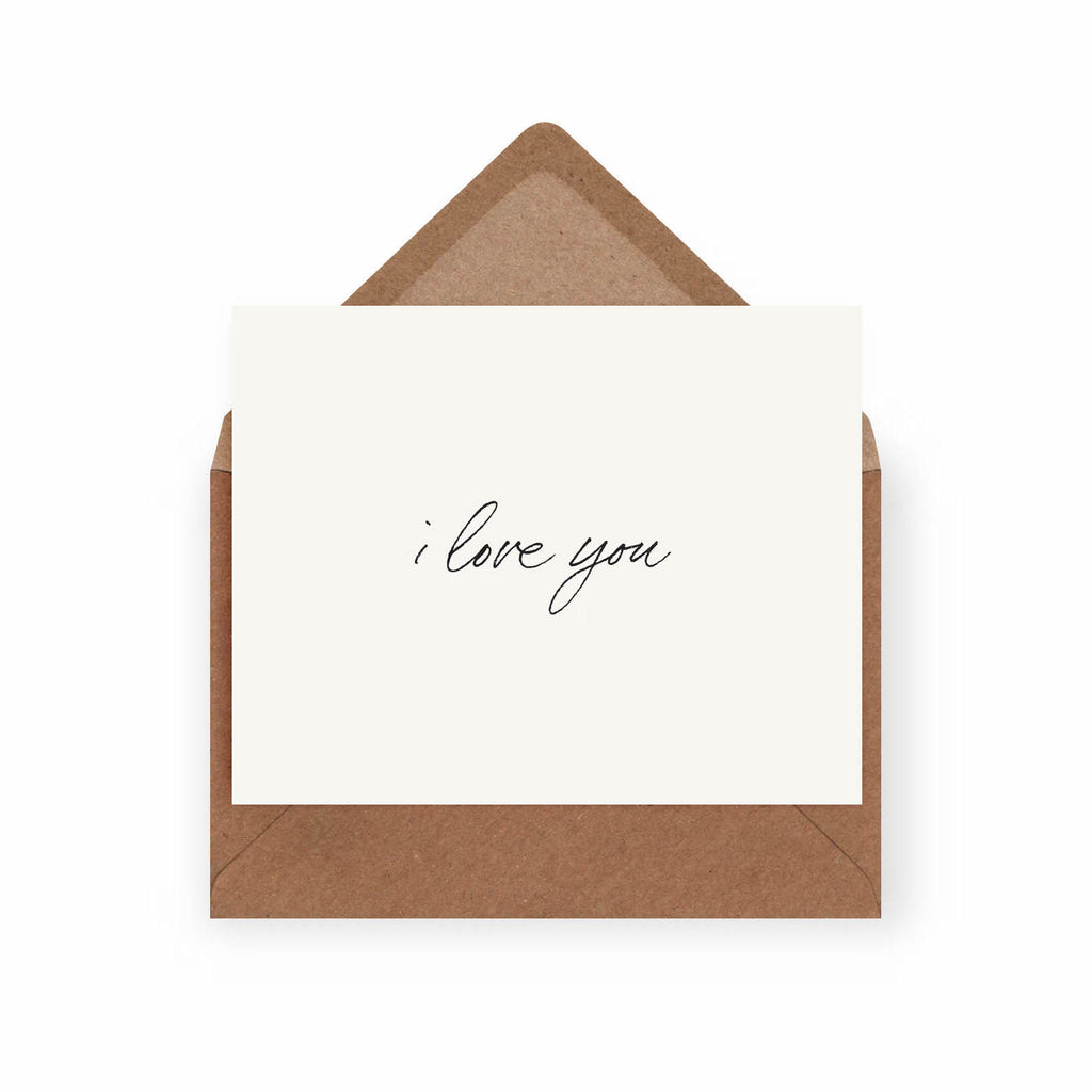 I love you Greeting Card